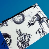 Image 2 of Minimalist Sketch SW coin purse 2