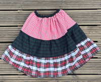 Image 1 of TARTAN CINCH SKIRT