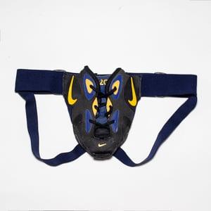 Image of AM 200 JOCKSTRAP - NAVY - BLACK - BLUE - YELLOW