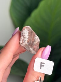 Image 6 of HALF POLISHED RAINBOW GARDEN QUARTZ FREEFORMS -BRAZIL-