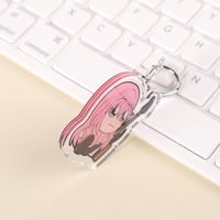 Image 2 of Bocchi the Rock! | Marketable Plushie Acrylic Charm - Hitori