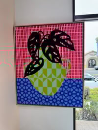 Image 12 of "Green Vase With Monstera" by Mary Finlayson