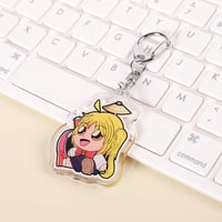 Image 1 of Bocchi the Rock! | Marketable Plushie Acrylic Charm - Nijika