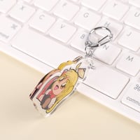 Image 2 of Bocchi the Rock! | Marketable Plushie Acrylic Charm - Nijika