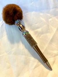 Image 3 of Pom-Pom Checkerboard Pen