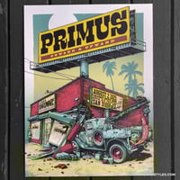 Image 2 of Official Primus Gig Poster - 8.2.25 show - San Diego, CA