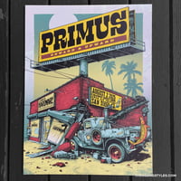 Image 5 of Official Primus Gig Poster - FOIL VARIANT - 8.2.25 show - San Diego, CA