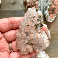 Image 9 of Red Hematite Crystal Cluster, Crystal Specimen with Pyrite, Dolomite, Chalcopyrite, For Healing,