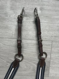 Image 4 of Val Du Bois Full-Sized Elastic Breastplate with Running Martingale Attachment