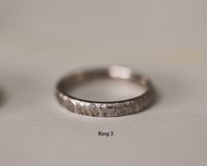 Image of SAMPLE SALE:  Horn texture rings