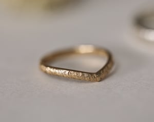 Image of SAMPLE SALE:  Horn texture rings