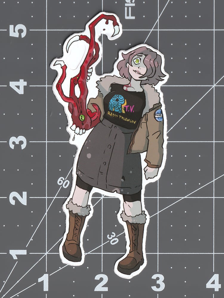 Image of Sticker - Infested Girl
