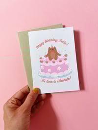 Birthday Cake Cutie Card