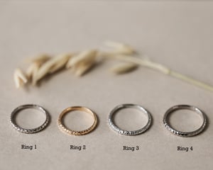 Image of SAMPLE SALE:   Faceted rings