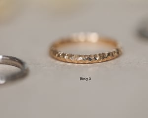 Image of SAMPLE SALE:   Faceted rings