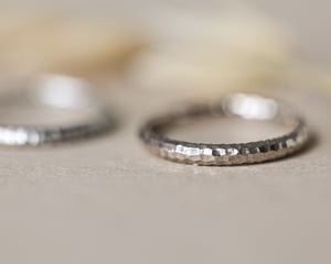 Image of SAMPLE SALE:   Faceted rings