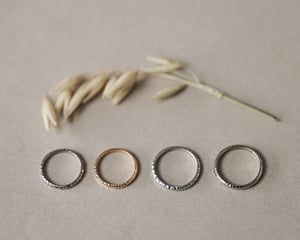 Image of SAMPLE SALE:   Faceted rings