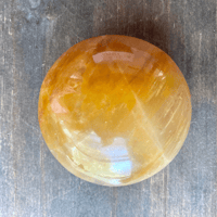 Image 4 of Golden Healer Quartz Palm Stones, Dendritic Golden Healer, For Healing, and Empowerment, 