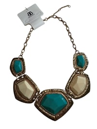 Image 5 of BANSR I- SAMANTHA CHUNKY TURQUOISE NECKLACE 