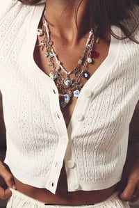 Image 8 of FREE PEOPLE - Maximillian Charm Necklace 
