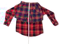 Image 2 of HC PLAID SHORT RED PLAID