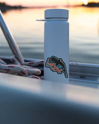Image 3 of LAND BACK whale shark sticker