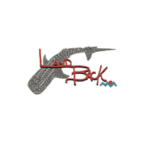 Image 2 of LAND BACK whale shark sticker