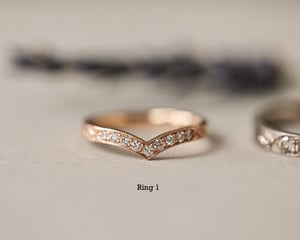 Image of SAMPLE SALE:   Semi Eternity rings