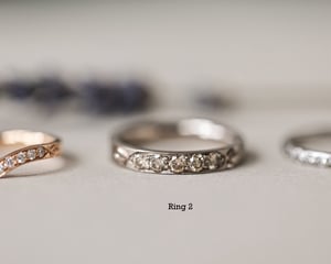 Image of SAMPLE SALE:   Semi Eternity rings