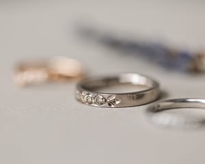 Image of SAMPLE SALE:   Semi Eternity rings