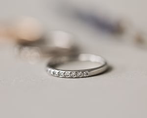 Image of SAMPLE SALE:   Semi Eternity rings