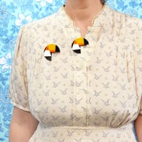 Image 7 of Geometric Toucan Brooch or Necklace