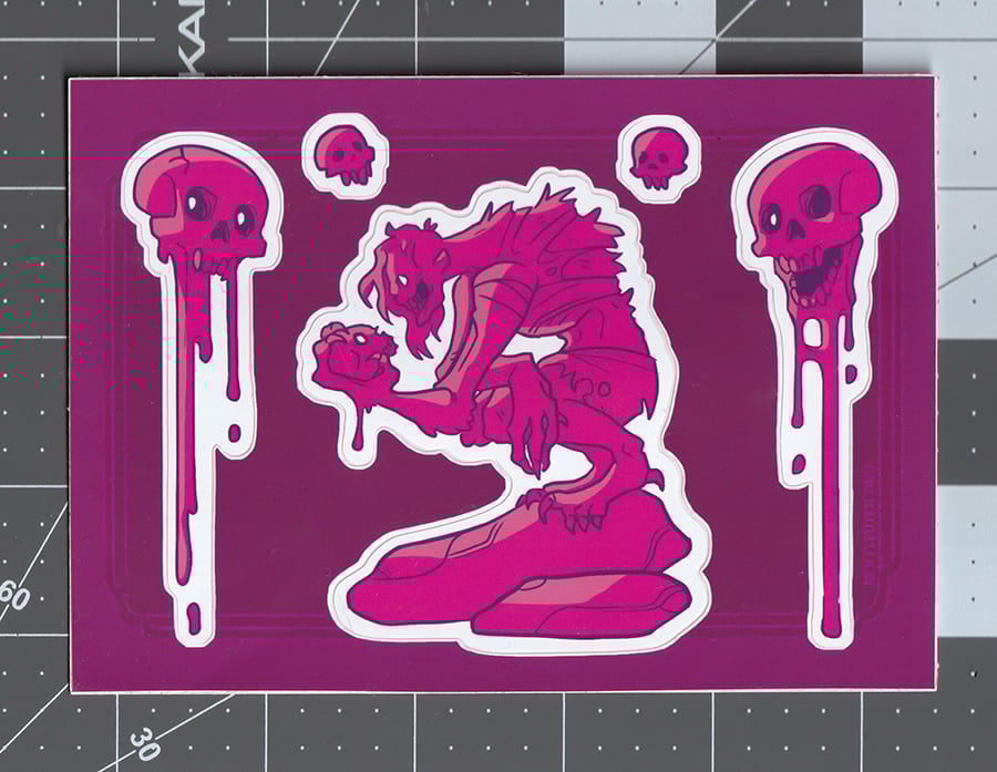 Image of Stickersheet - Ghoul