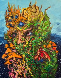 “Out of the Wild Blue” Original Painting