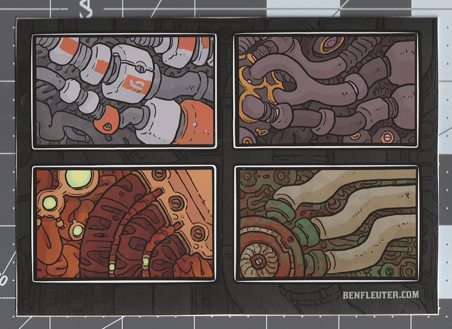 Image of Stickersheet - Tubes