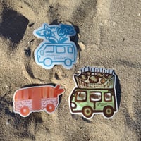 Image 2 of Kei Delivery Trucks Stickers Set