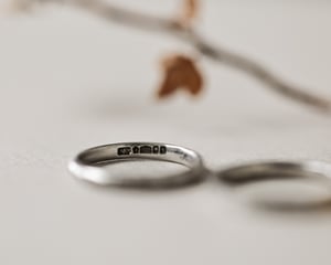 Image of SAMPLE SALE:   Latin phrase engraved rings