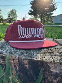 Image 9 of **LIMITED** DBDrift Roped Maroon 5 Panel Snapback