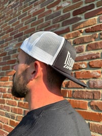 Image 4 of DBDrift White/Black Trucker Hat