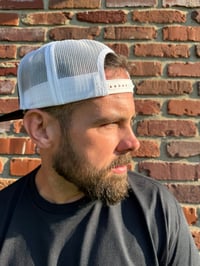 Image 5 of DBDrift White/Black Trucker Hat