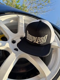 Image 7 of DBDrift White/Black Trucker Hat