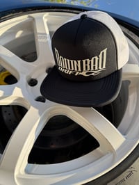 Image 8 of DBDrift White/Black Trucker Hat