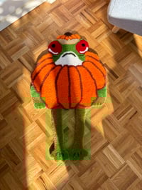Image 5 of Pumpkin Frog Accent Rug
