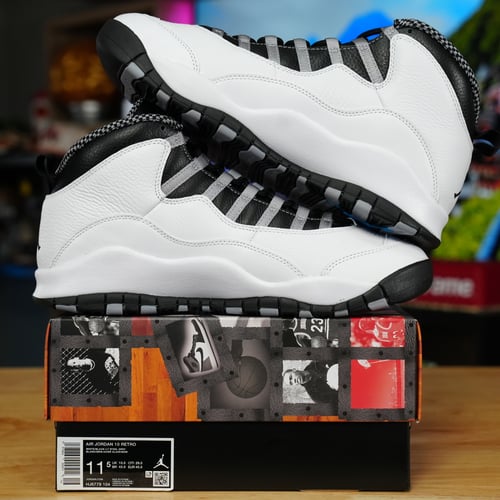 Image of Air Jordan 10 "Steel" (2025)