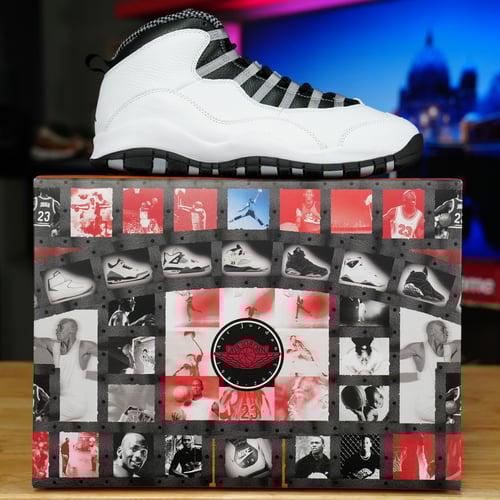 Image of Air Jordan 10 "Steel" (2025)