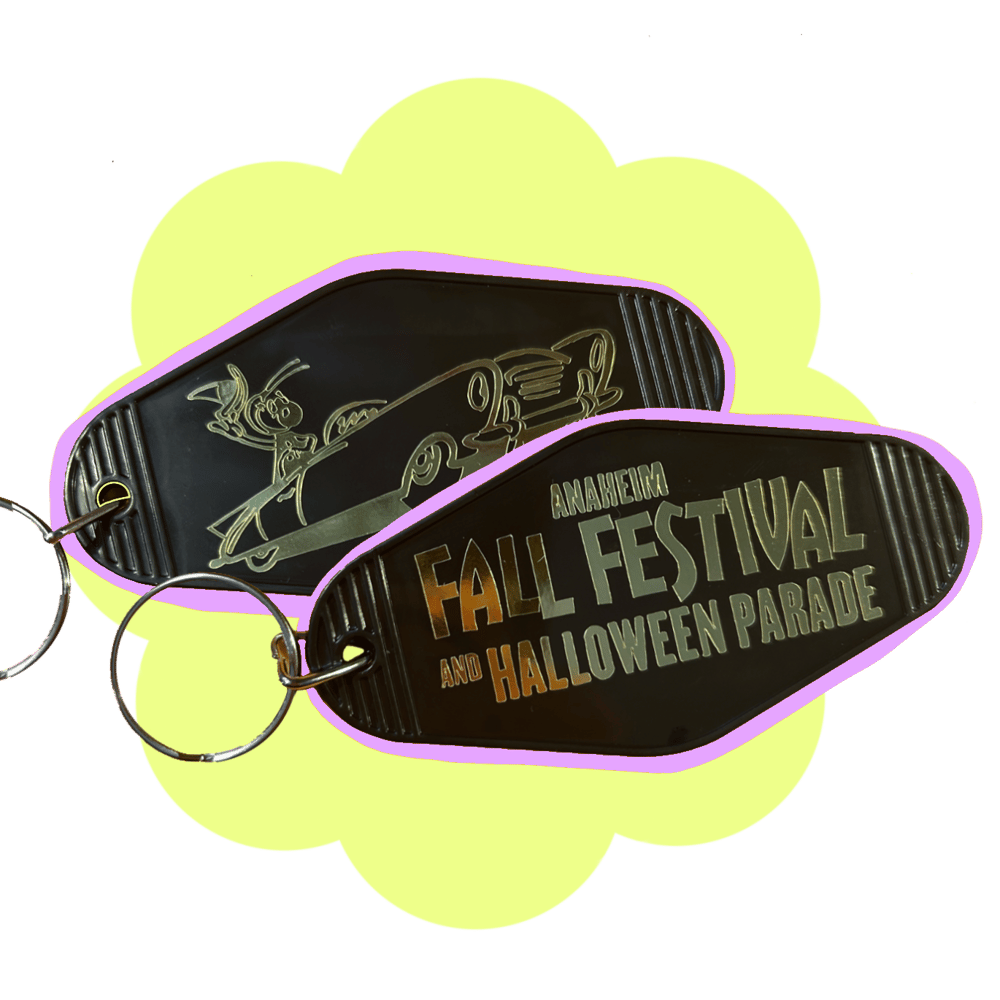 Image of Custom Motel Keychain