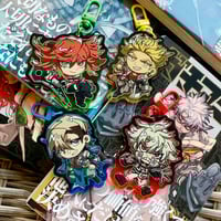 Image 1 of Gachikuta Acrylic Charms | 2.5 inches