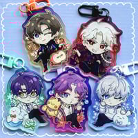 Image 1 of Love and Deepspace Acrylic Charms | 2.5 inches