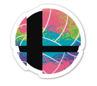 Image 1 of 2x2 Smashball Sticker