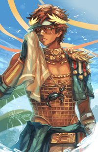 Image 2 of IDV Champion Helmsman (Batter) Shikishi board